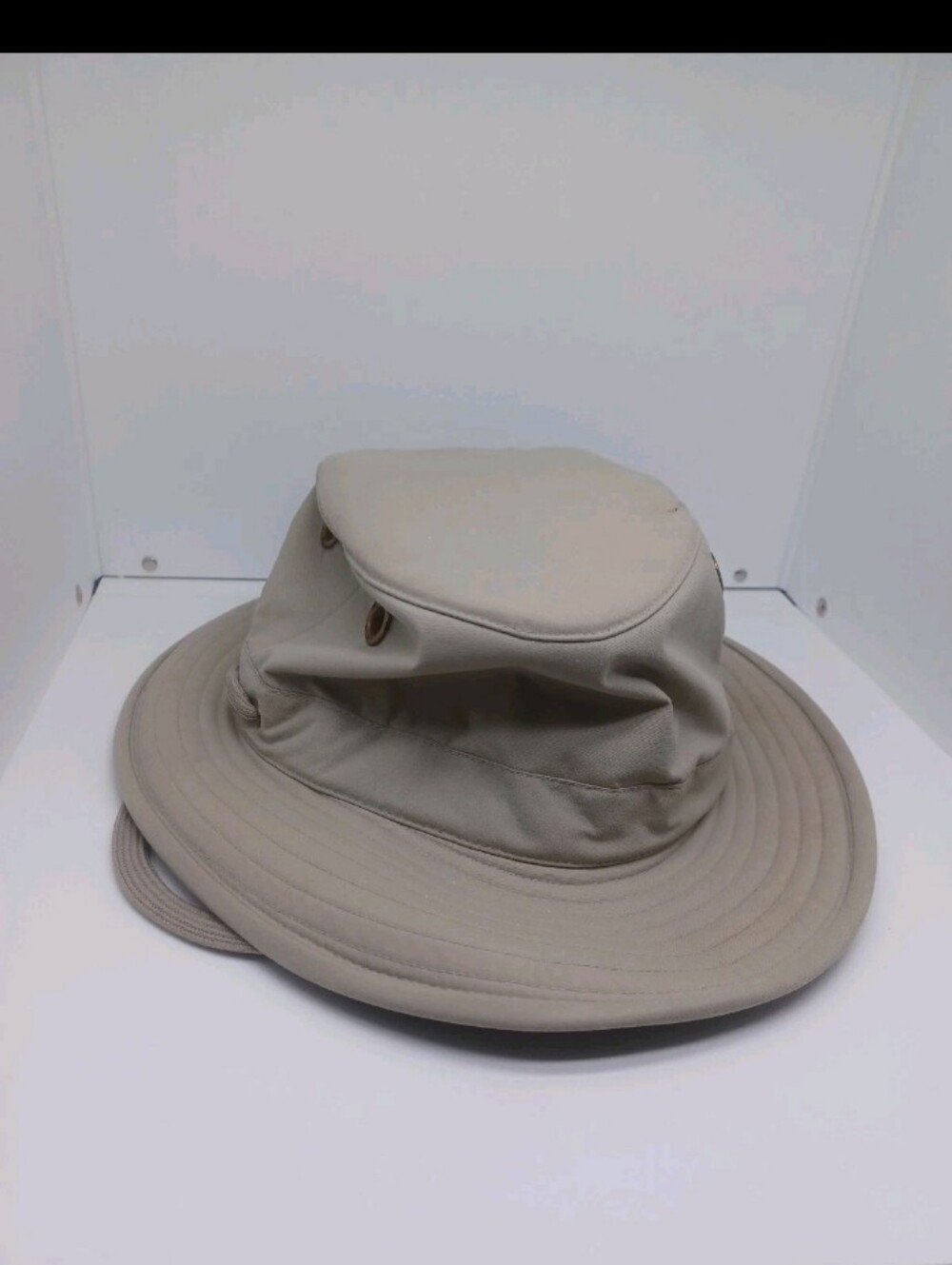 Vintage Tilley Endurables Hat LT5 Size 7 1/2 Beige Bucket Outdoor Canada
